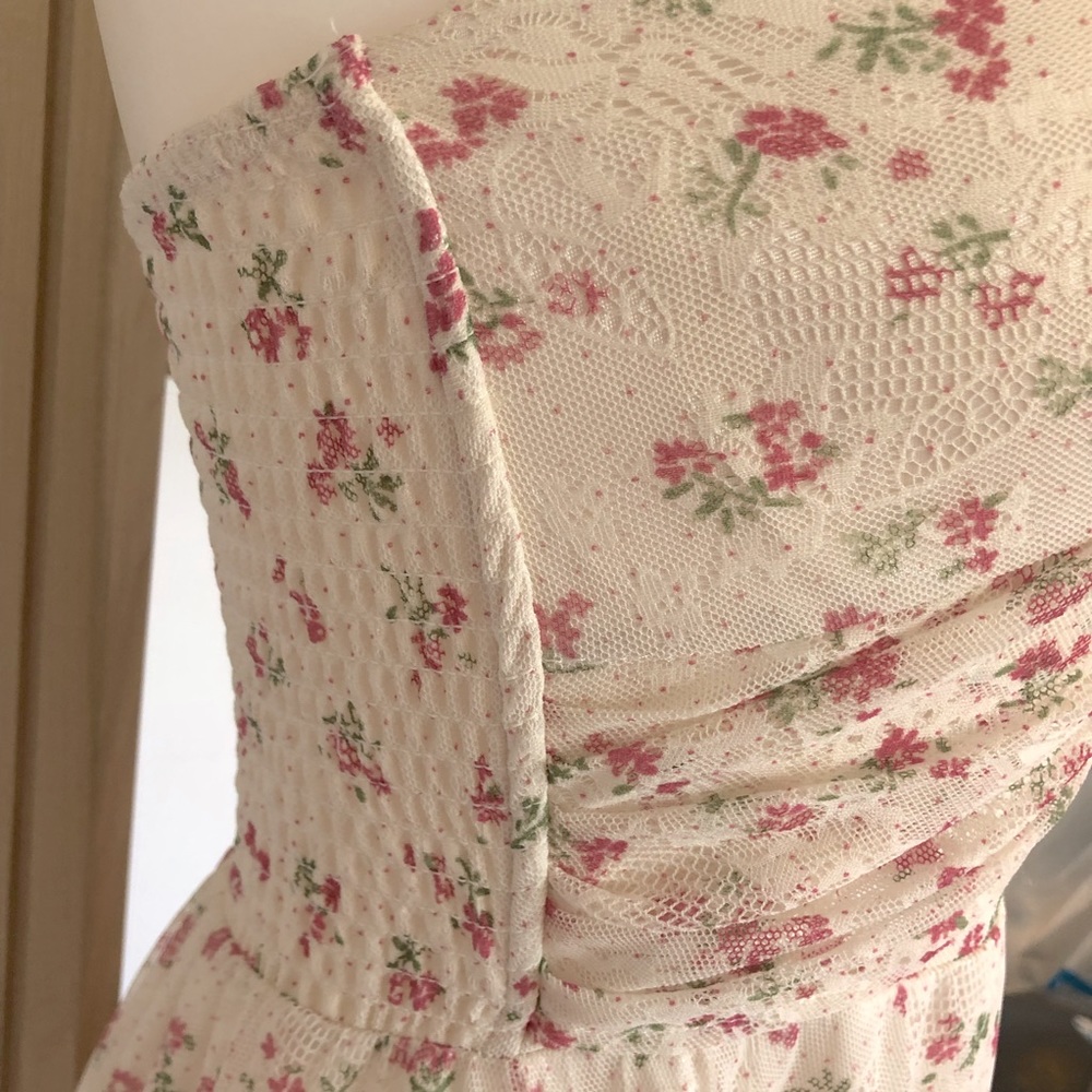 American Rag strapless flower dress - Picture 3 of 9